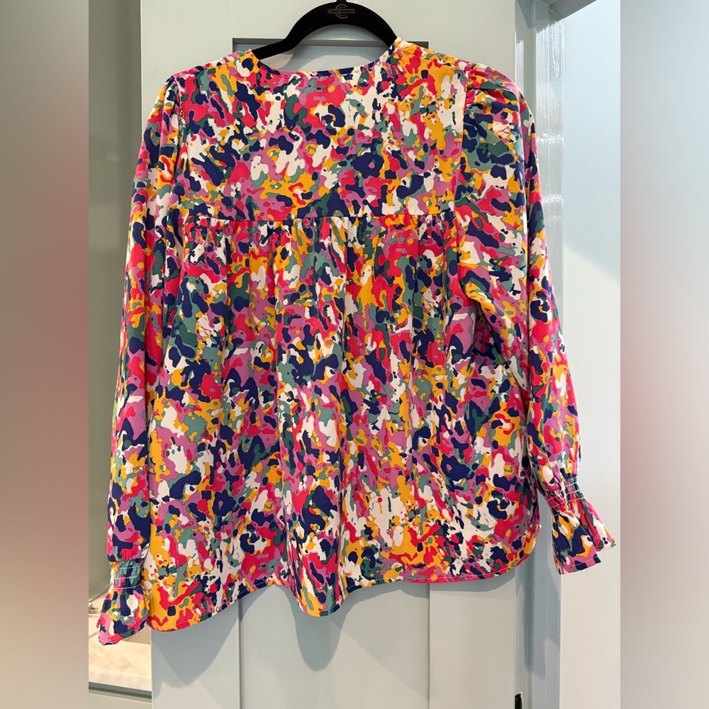 Michelle Mcdowell Abstract Bold Statement Sleeve … - image 5